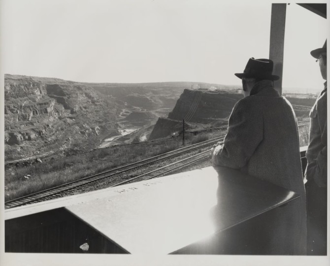 open pit mine