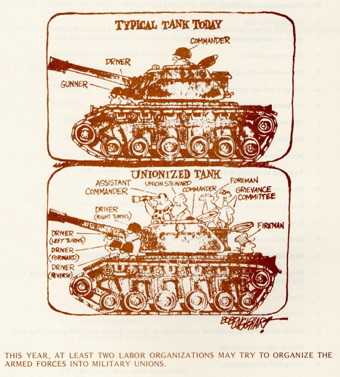 Anti-union cartoon